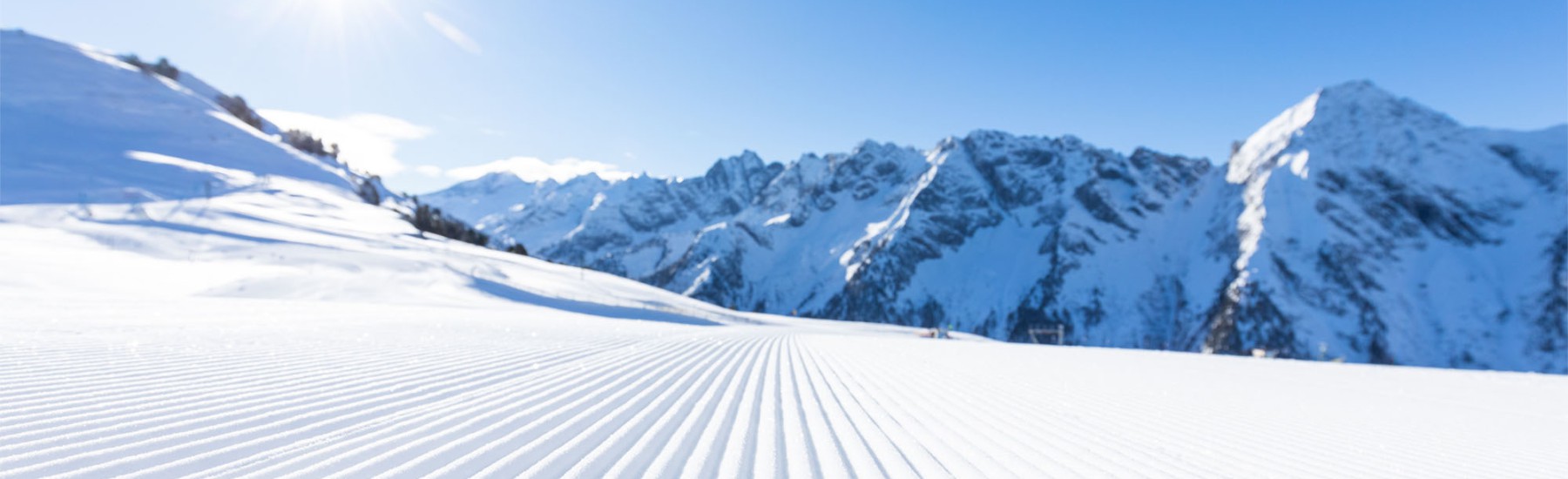 Skipiste op de Ahorn in Mayrhofen