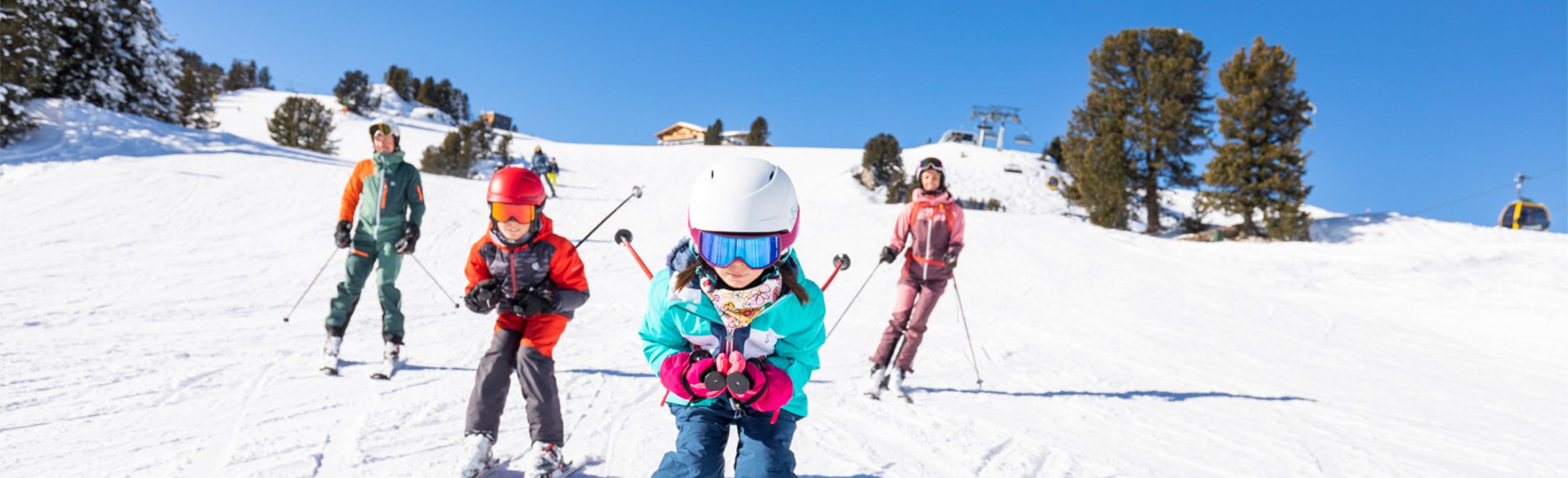 familie ski op Penken